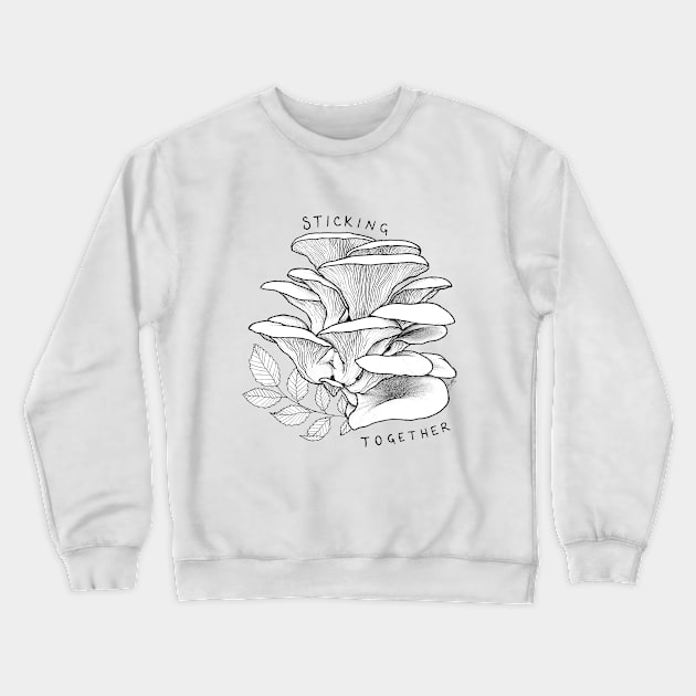 Sticking together Crewneck Sweatshirt by VanessArtisticSoul